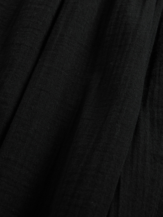 Image number 8 showing, Crinkle Gauze Easy Barrel Pants