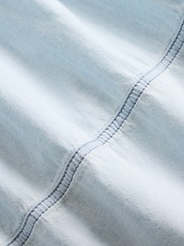 Kids Smocked Denim Dress