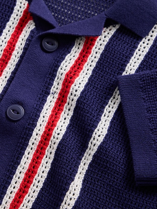Image number 4 showing, Baby & Toddler Border Stripe Sweater Shirt