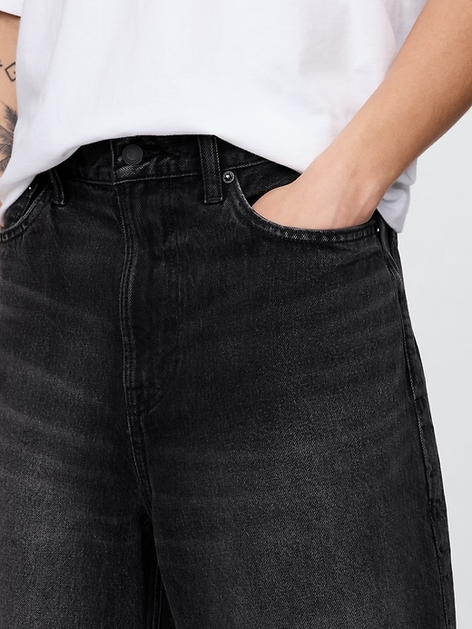 Image number 5 showing, 10.5" Baggy Denim Shorts