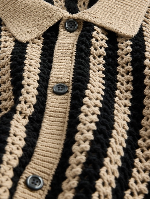 Image number 5 showing, Mesh Sweater Shirt