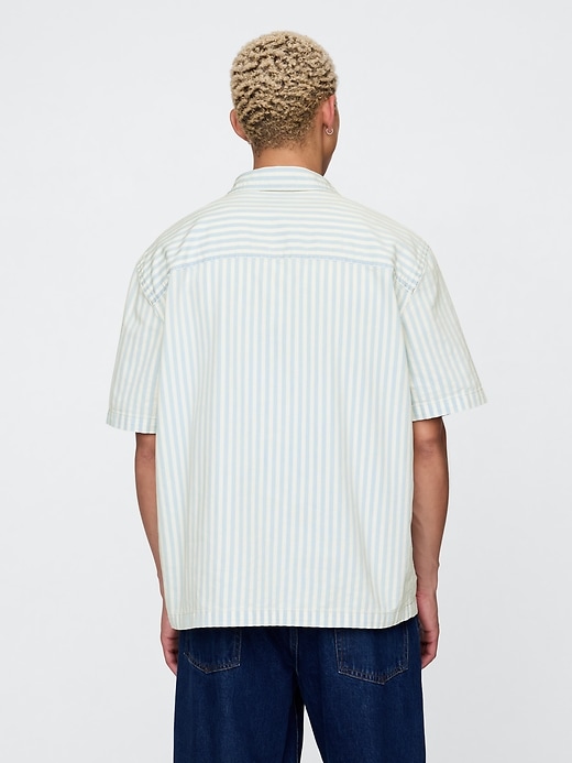 Image number 3 showing, Denim Stripe Shirt