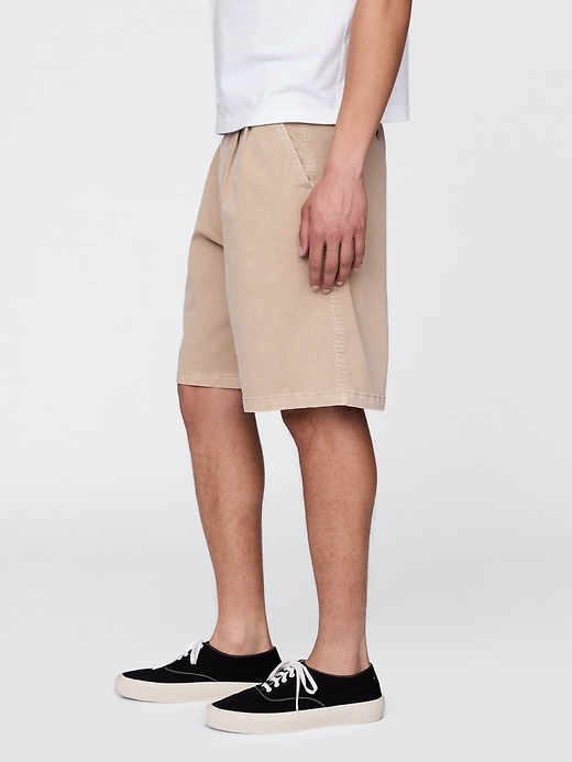 Image number 3 showing, Pleated Khaki Shorts