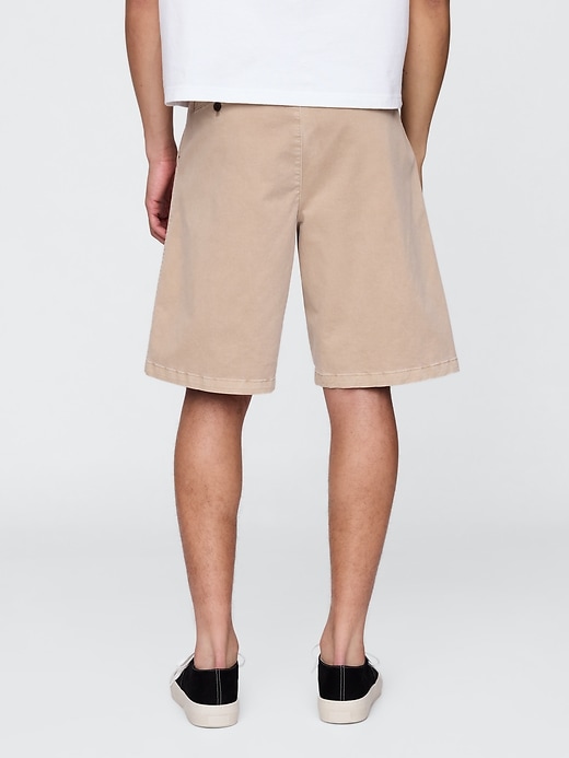 Image number 4 showing, Pleated Khaki Shorts