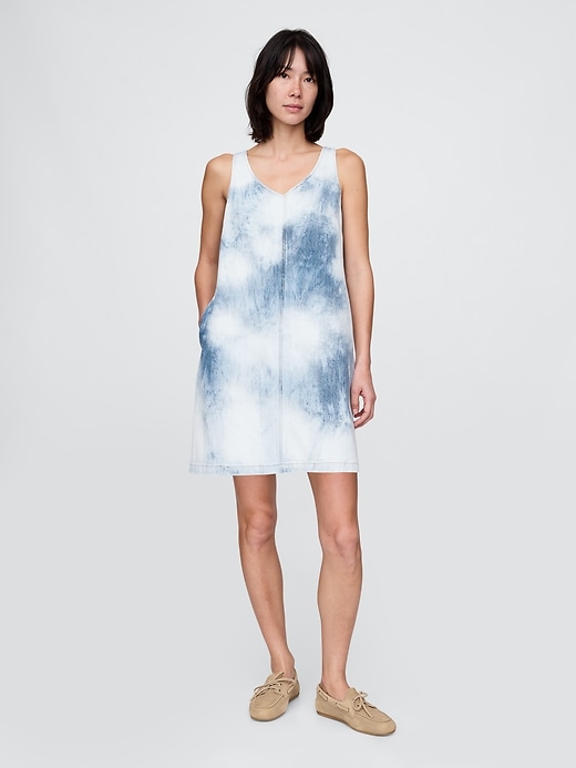 Image number 1 showing, UltraSoft Denim Mini Dress
