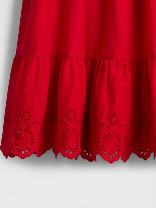 Image number 5 showing, Kids Smocked Ruffle Midi Dress