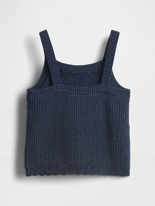 Image number 3 showing, Baby & Toddler Crochet Americana Tank Top