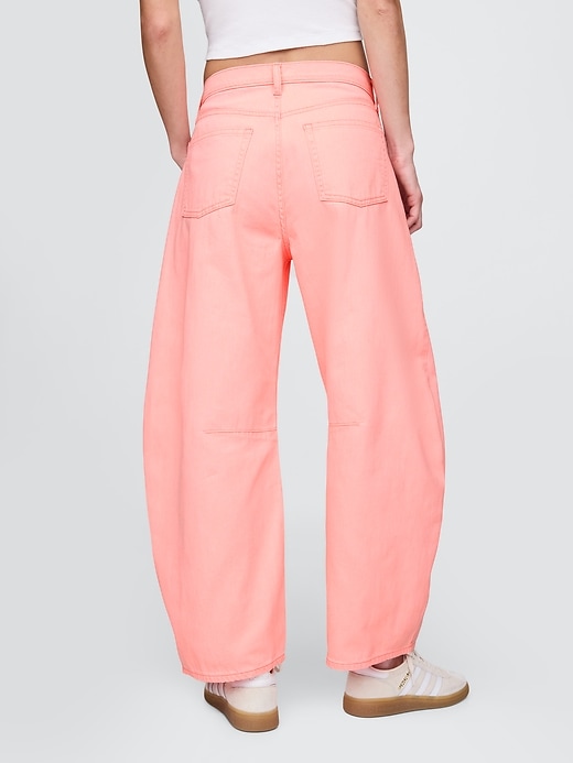 Image number 4 showing, High Rise Horseshoe Jeans