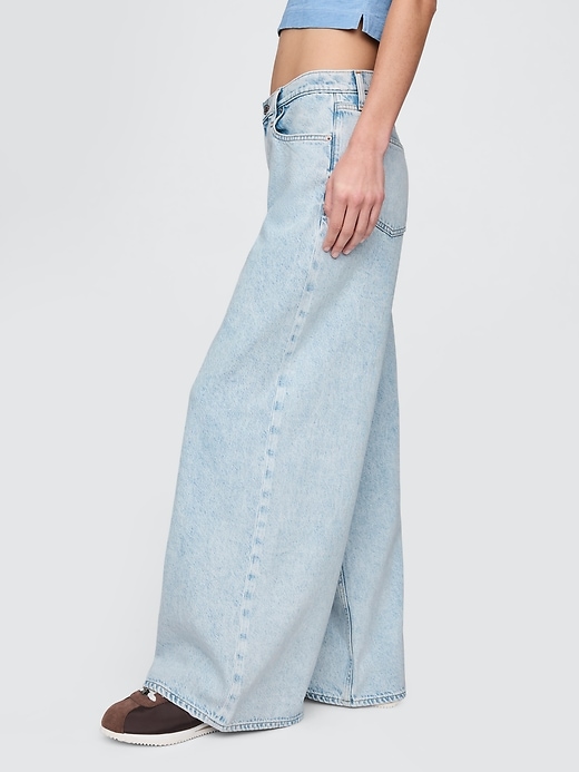 Image number 3 showing, Low Slung UltraSoft Extra Baggy Jeans