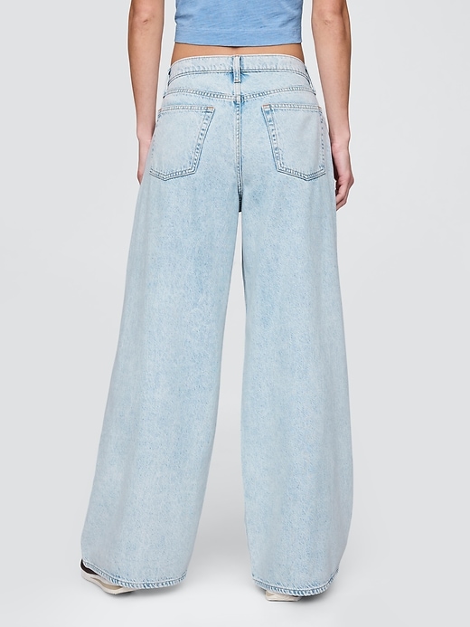 Image number 5 showing, Low Slung UltraSoft Extra Baggy Jeans