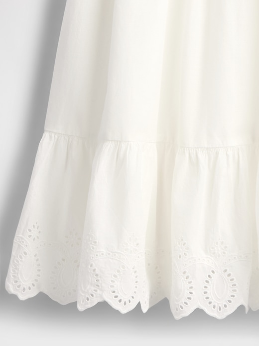 Image number 5 showing, Kids Smocked Ruffle Midi Dress