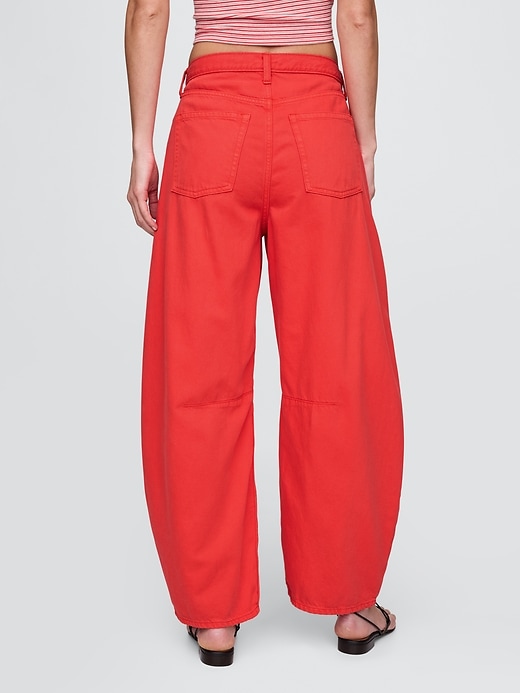 Image number 4 showing, High Rise UltraSoft Horseshoe Jeans