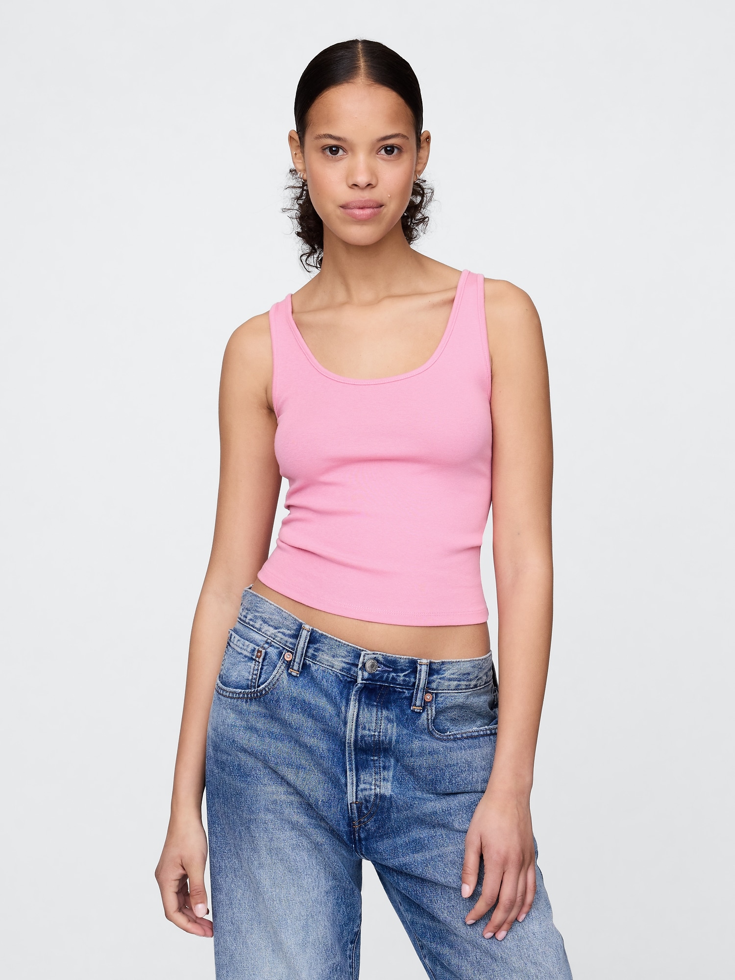 Modern Cropped Tank Top