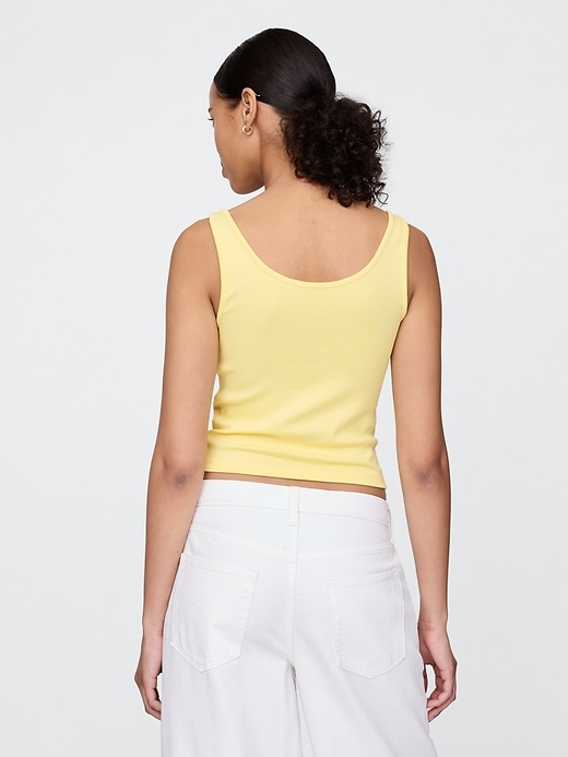 Image number 3 showing, Modern Cropped Tank Top