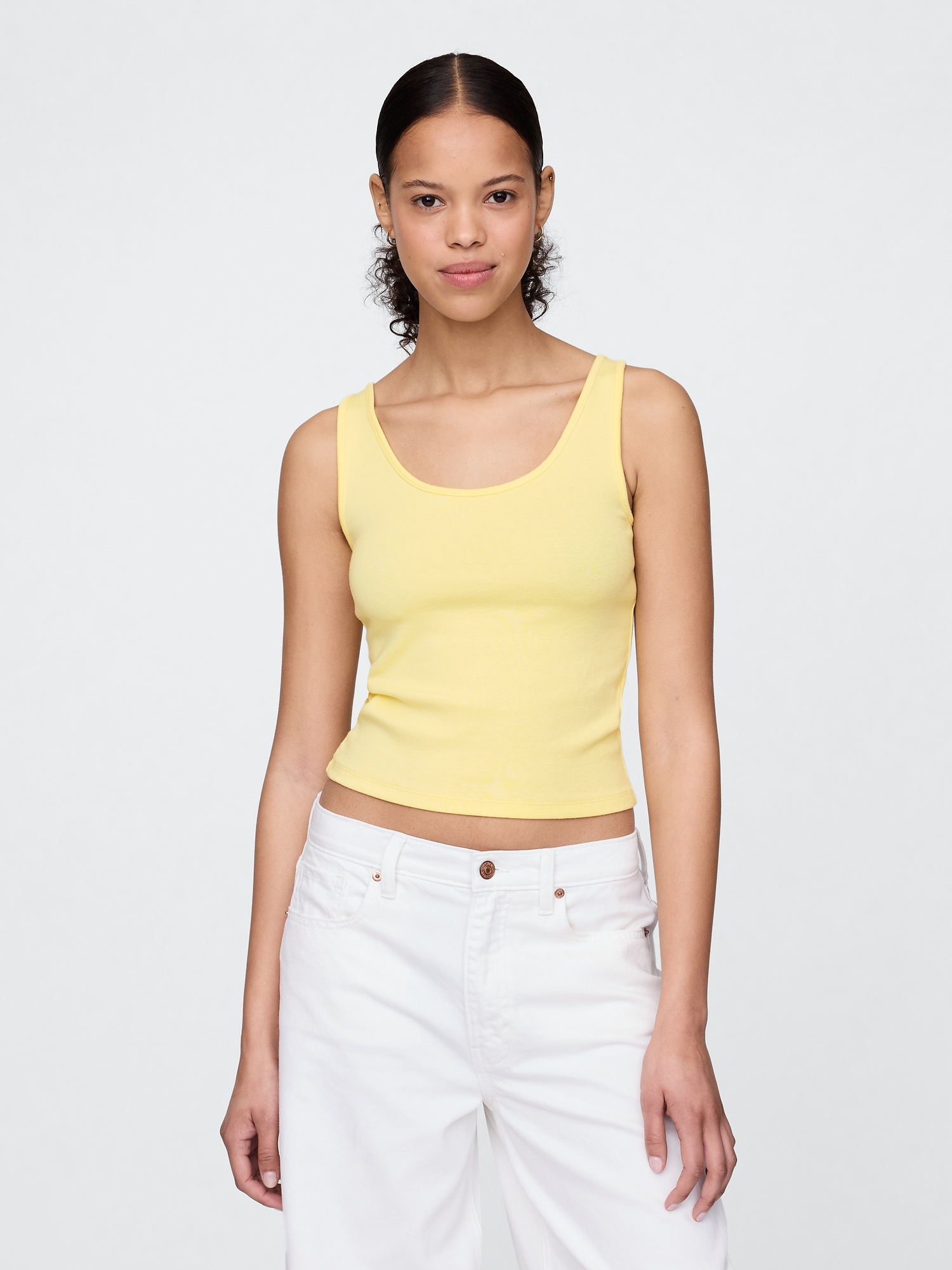 Modern Cropped Tank Top