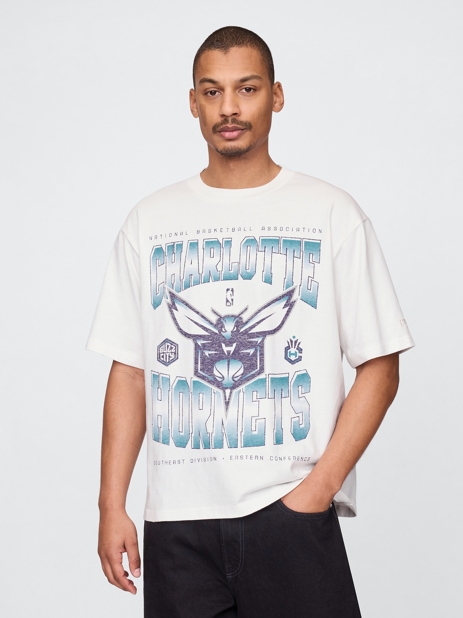 NBA Charlotte Hornets Graphic T-Shirt