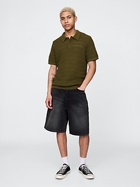 Sweater Polo Shirt