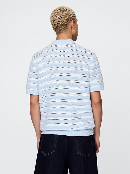 Image number 3 showing, Sweater Polo Shirt