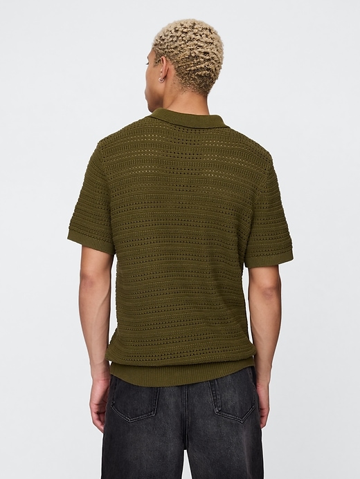 Image number 3 showing, Sweater Polo Shirt