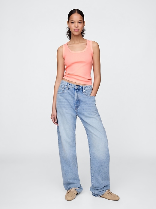 Image number 2 showing, Rib Scoop Tank Top
