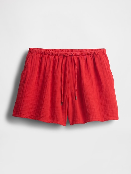 Image number 6 showing, Crinkle Gauze Easy Shorts