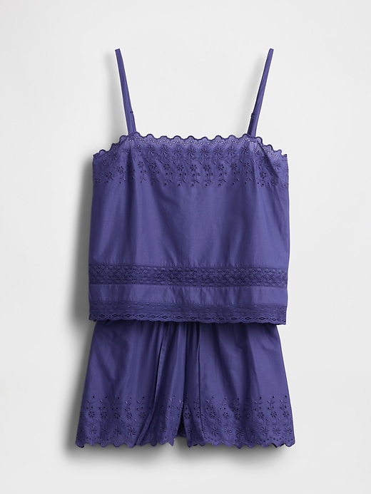 Image number 3 showing, Lace-Trim PJ Cami Set