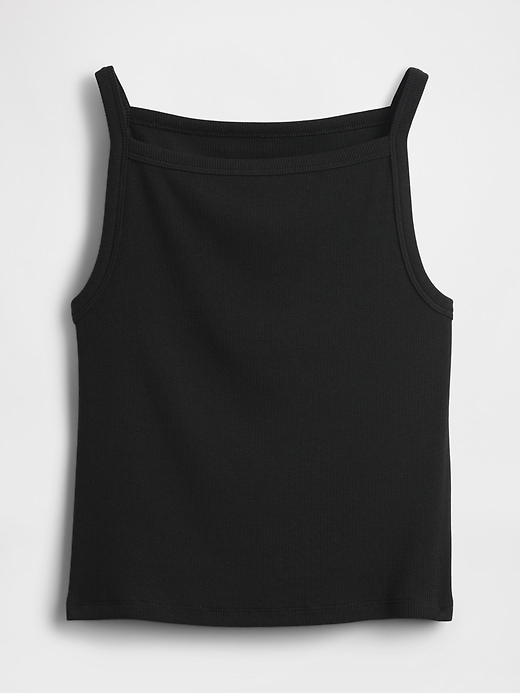 Image number 4 showing, Modern Apron-Neck Cropped Tank Top