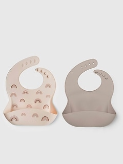 Loulou Lollipop Bibs 2 Pack Set