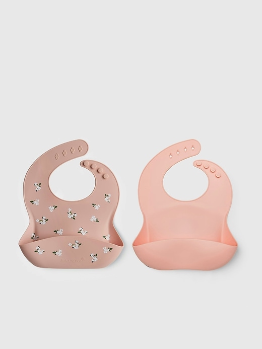 Image number 1 showing, Loulou Lollipop Bibs 2 Pack Set