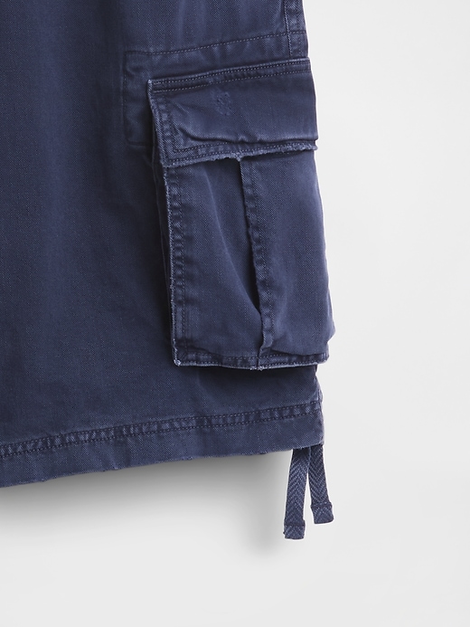 Image number 5 showing, Twill Cargo Baggy Shorts