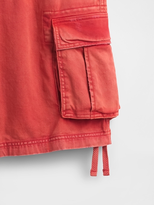 Image number 5 showing, Twill Cargo Baggy Shorts