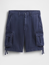 Twill Cargo Baggy Shorts