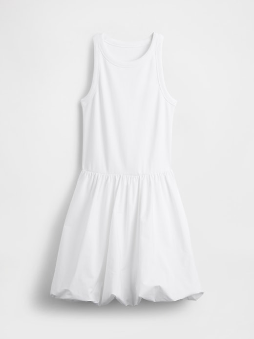 Image number 7 showing, Mixed Media Bubble Mini Dress