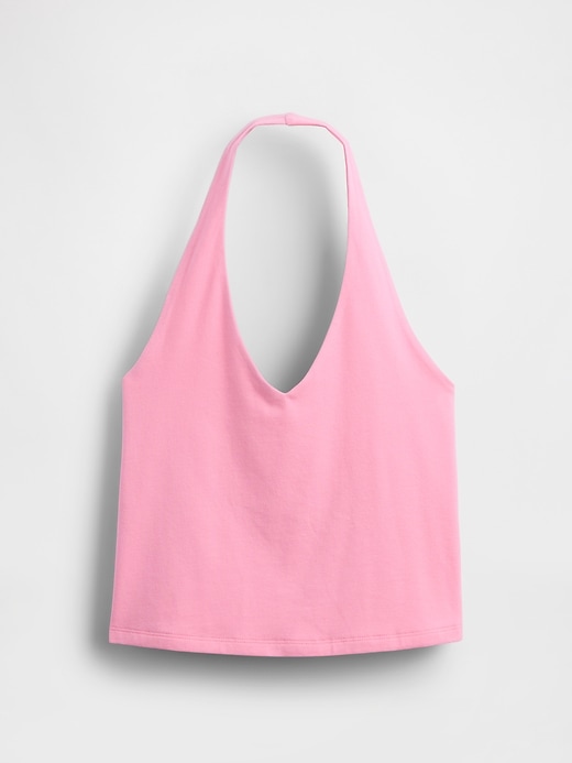 Image number 4 showing, CloseKnit Cropped Halter Top