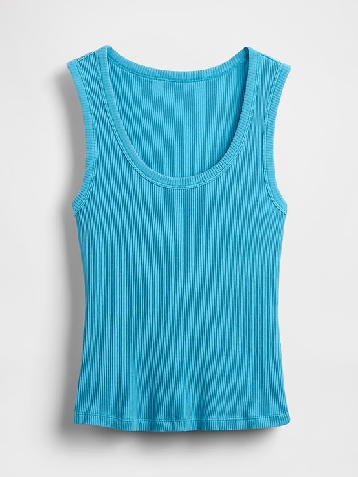 Image number 4 showing, Rib Scoop Tank Top