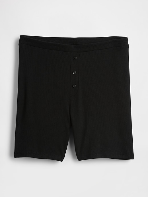 Image number 3 showing, Mini Rib PJ Shorts