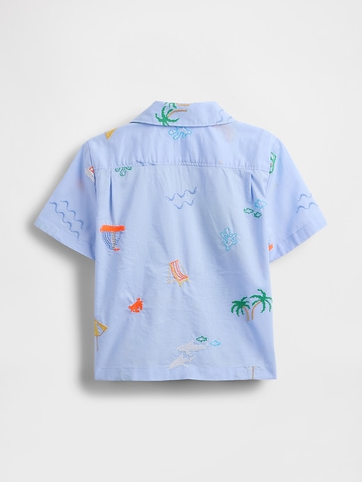 Image number 3 showing, Baby & Toddler Organic Cotton Cabana Shirt