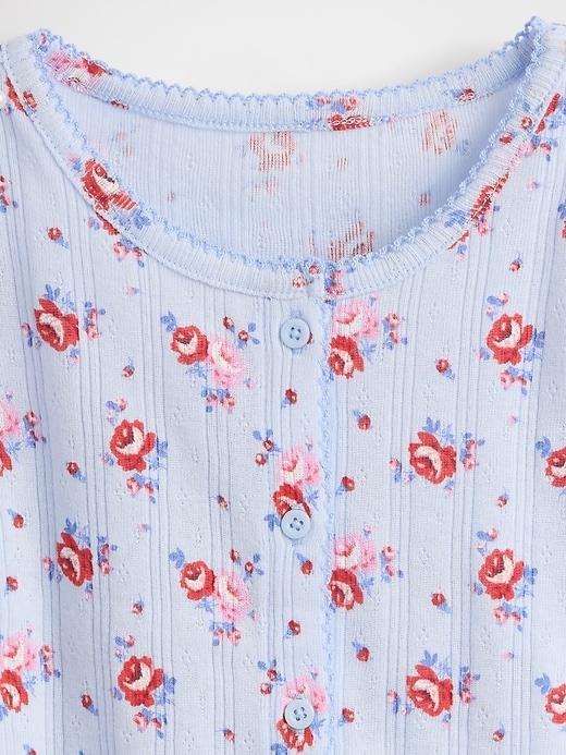 Image number 3 showing, Baby & Toddler Pointelle Rib Top
