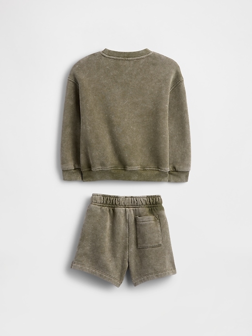 Image number 3 showing, Baby & Toddler VintageSoft Washed Sweat Set