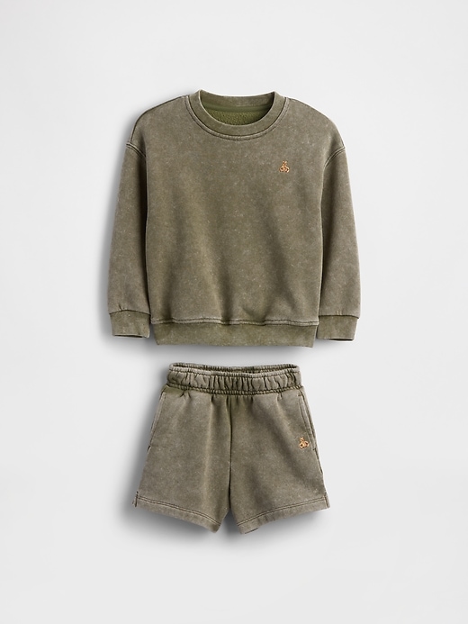 Image number 2 showing, Baby & Toddler VintageSoft Washed Sweat Set