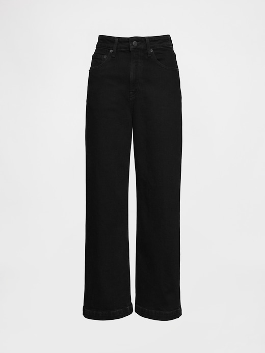 Image number 8 showing, Curvy High Rise Stride Wide-Leg Ankle Jeans