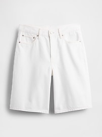 11" Mid Rise Longline Denim Shorts