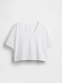GapFit Breathe V-Neck Crop T-Shirt