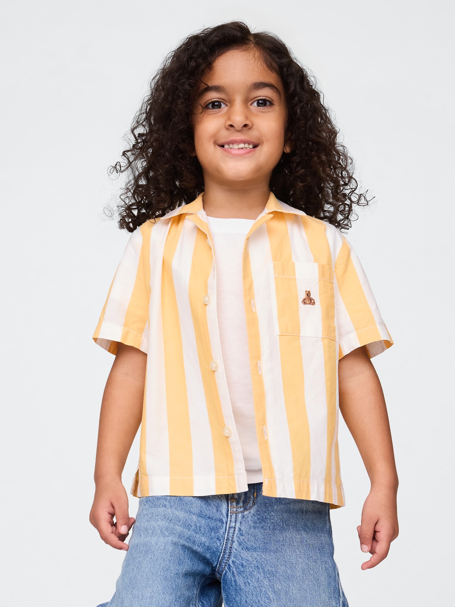 Baby & Toddler Organic Cotton Cabana Shirt