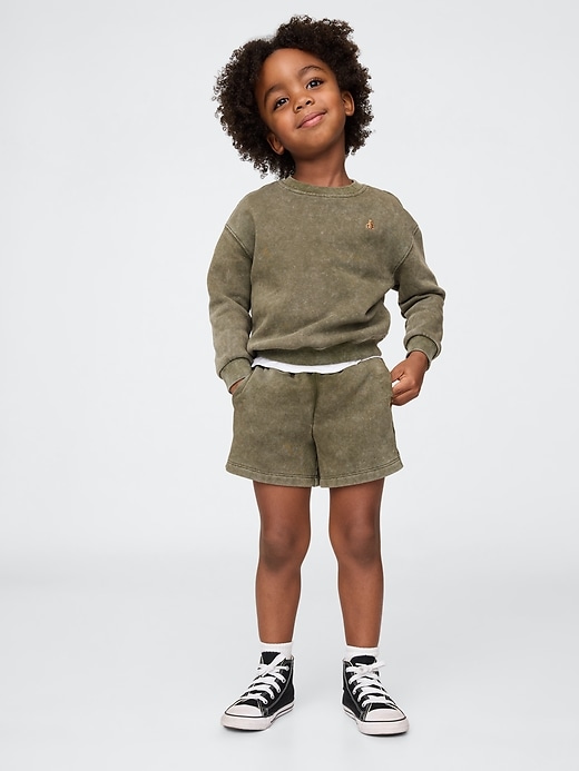 Image number 1 showing, Baby & Toddler VintageSoft Washed Sweat Set