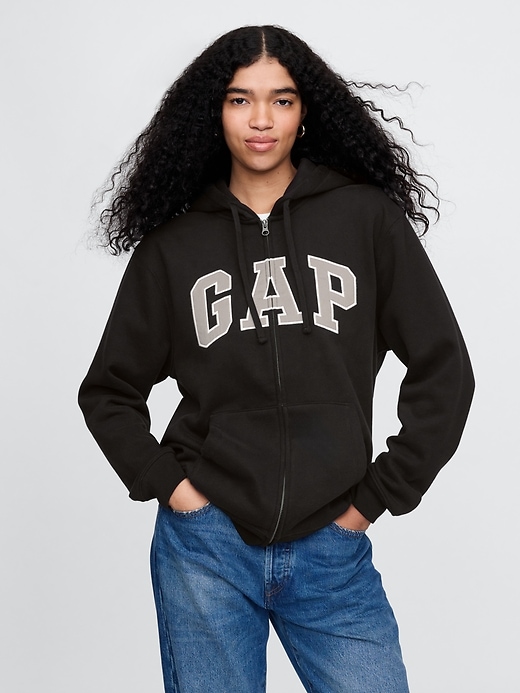 Image number 5 showing, VintageSoft Arch Logo Full-Zip Hoodie