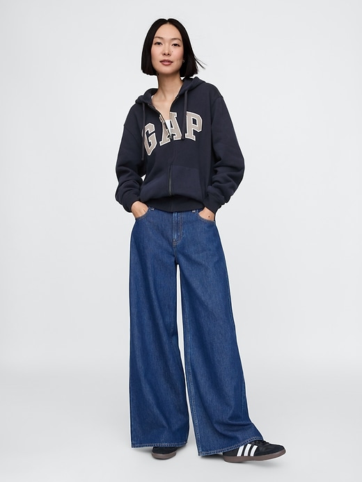 Image number 6 showing, VintageSoft Arch Logo Full-Zip Hoodie
