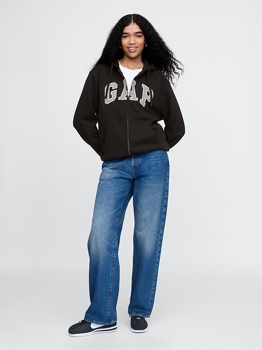 Image number 6 showing, VintageSoft Arch Logo Full-Zip Hoodie