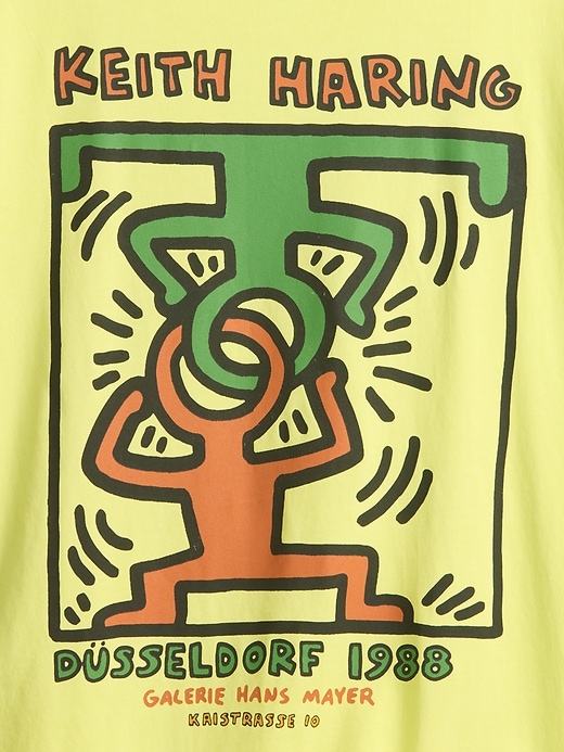 Image number 4 showing, Keith Haring Graphic T-Shirt