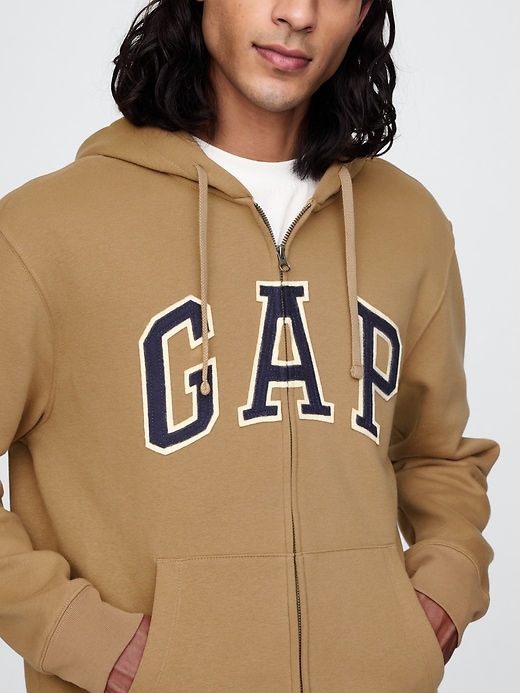Image number 4 showing, VintageSoft Arch Logo Full-Zip Hoodie